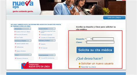 sacar cita nueva eps|Teléfono para Solicitar Citas en Nueva EPS y。